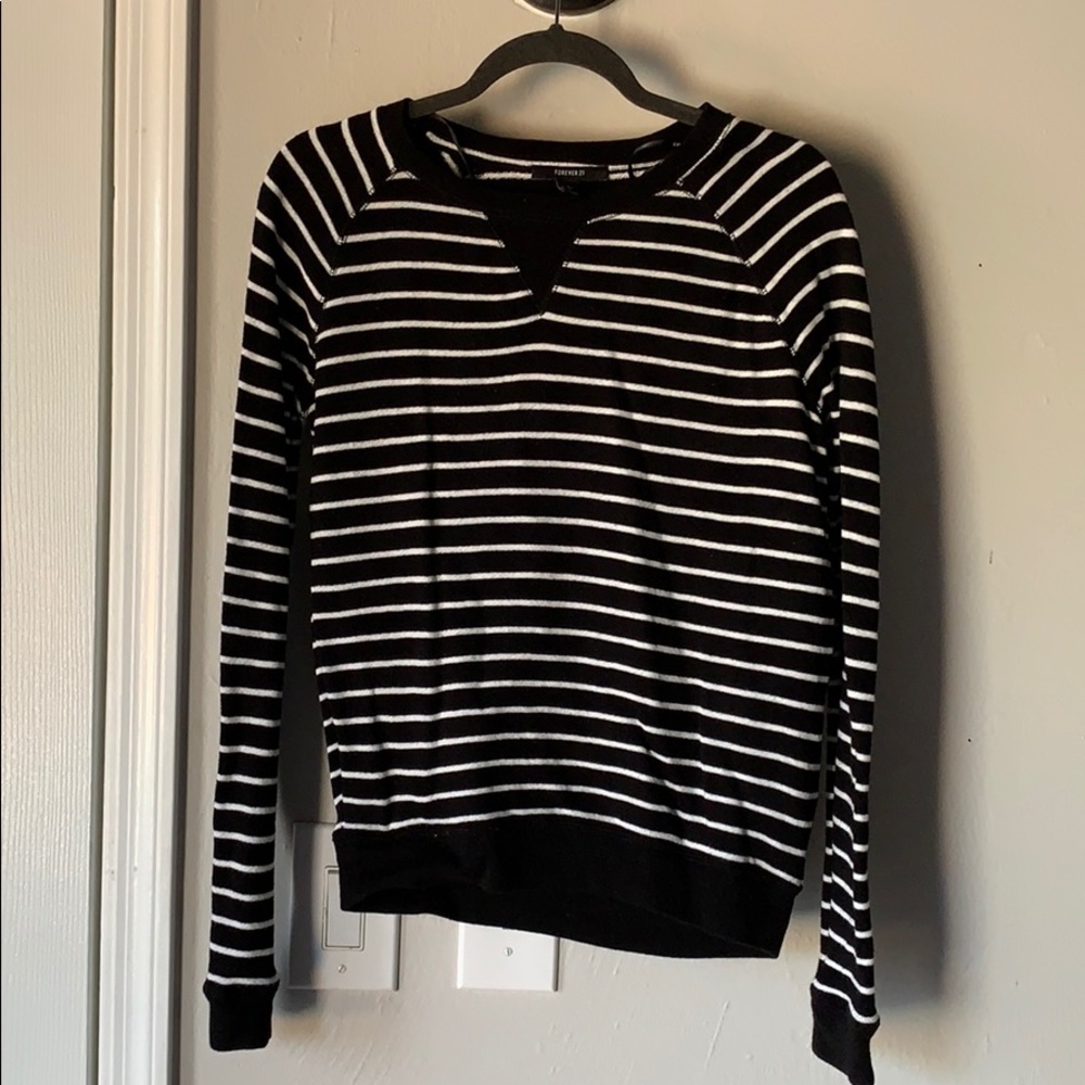 Barely worn striped sweater